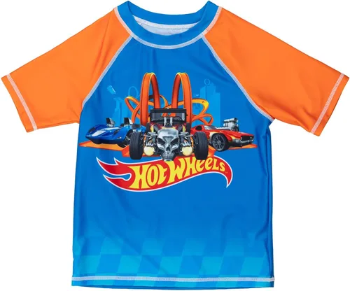 Vista 3 de Hot Wheels Conjunto de traje de baño y camiseta de camiseta sin botones