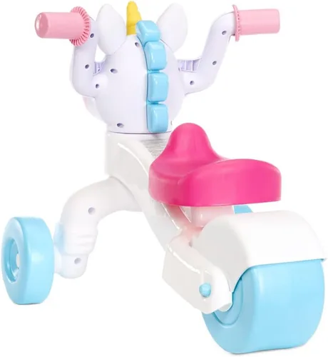 Vista 4 de Little Tikes Go & Grow Unicornio Montable para Interiores y Exteriores para Niños Preescolares y Niños Pequeños, Desarrolla Habilidades Motoras