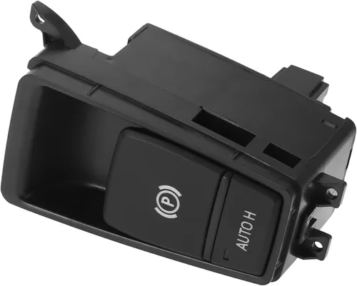 Vista 7 de X AUTOHAUX Botón de interruptor de control de freno de estacionamiento para BMW X5 2007-2013 para BMW X6 2008 2009 2010 2011 2012 2013 2014