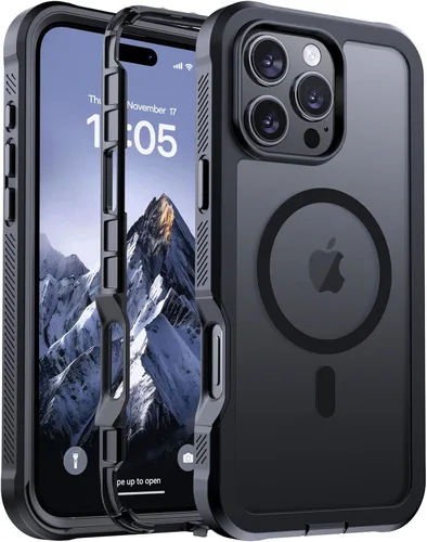Vista 170 de jaroco Funda magnética para Google Pixel 10 y Pixel 10 Pro, compatible con MagSafe, protección contra caídas de grado militar, protección