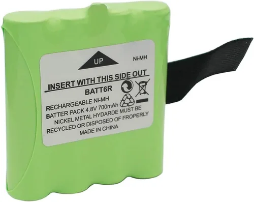 Vista 3 de Paquete de baterías Ni-MH BATT6R de 4.8 V 700 mAh para radio bidireccional Midland LXT500VP3 LXT500 LXT560VP3 LXT560 LXT535VP3 LXT535 LXT326 LXT380