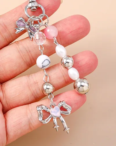 Vista 3 de Kindle Charm Chain for E-reader Charms Chain Cute Decorating Accessories Compatible with Kindle/E-Reader/Phone Gift for Reader Booklovers