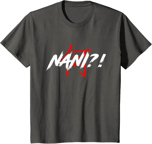 Vista 43 de Nani Meme Anime Japanese Camiseta, Negro, S