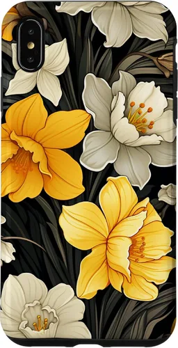 Vista 11 de Daffodil Flower Pattern Modern Floral Case for iPhone 17