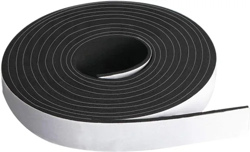 Vista 11 de Dualplex - Rollo de tira de espuma de neopreno, 1 pulgada de ancho x 10 pies de largo x 1/4 pulgadas de grosor, sellado contra la intemperie, tiras