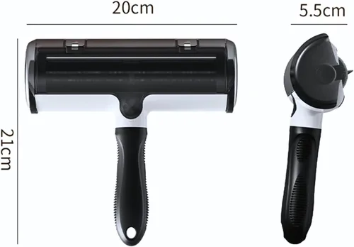 Vista 2 de Rodillo sin pelo: removedor reutilizable de pelo de mascotas para muebles, ropa y más