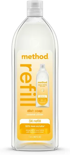 Vista 14 de method Super Shine - Jabón líquido para platos, aroma Dewy Daze, 16 onzas