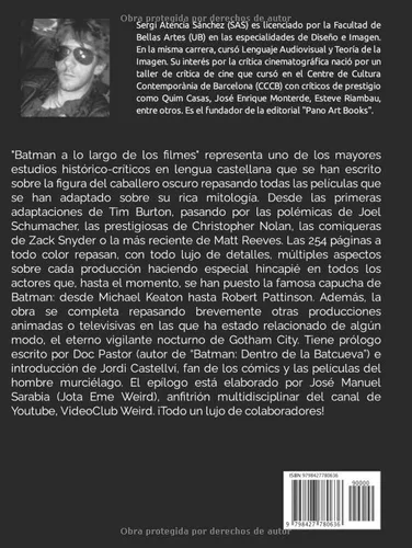 Vista 2 de Batman a lo largo de los filmes (pano art books cinema series) (Spanish Edition)