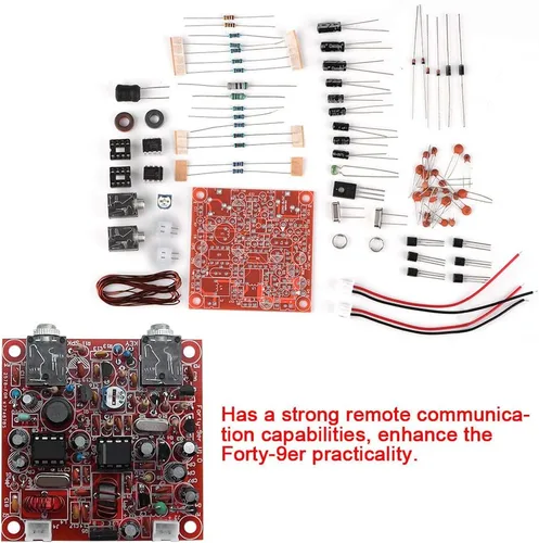 Vista 6 de Transmisor de radio de onda corta para recibir 49er accesorios de 3 W, kit de radio CW plplaaoo HAM Radio QRP Kit CW Radio CW Radio CW Transmisor