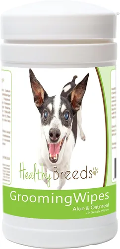 Vista 123 de Healthy Breeds Toallitas multiusos para aseo y desodorización para perros Affenpinscher – Más de 200 razas – Limpia las almohadillas para las patas