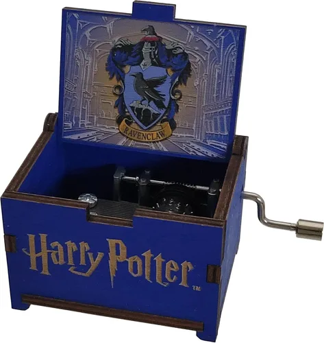 Vista 26 de TheLaser'sEdge Harry Potter Mini caja de música de regalo - Felicidad negra Negro