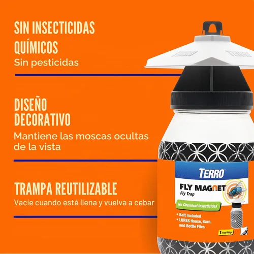 Vista 3 de Victor M380 Fly Magnet - Trampa reutilizable con cebo.