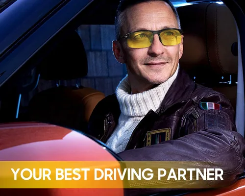 Vista 3 de TJUTR Gafas fotocrómicas de visión nocturna para hombre lentes polarizadas antideslumbrantes seguridad nocturnalluviaconducción