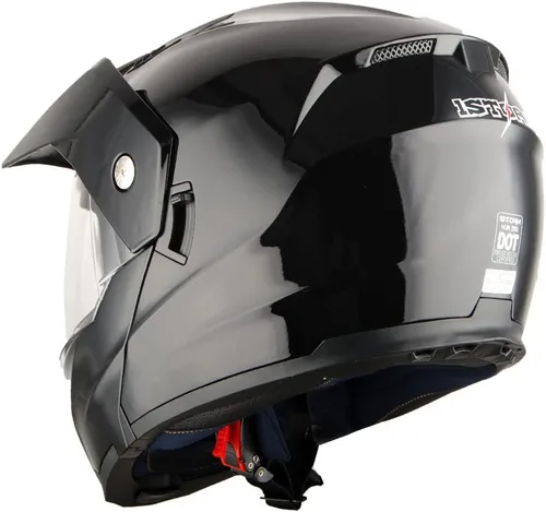 Vista 8 de 1Storm Nuevo Casco Modular de Cara Completa para Motocicleta con Doble Visera Abatible: HJK910 DSPORT