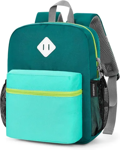 Vista 45 de Mochila para niños pequeños STEAMEDBUN para niños y niñas, mochila escolar para niños pequeños, Negro, 15 pulg., pequeña, Classic