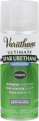 Vista 7 de Rust-Oleum - Varathane barniz transparente clásico para exteriores 32 onzas líquidas, a base de agua, 250081