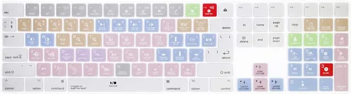 Vista 18 de HRH Funda de teclado de silicona negra para teclado mágico con teclado numérico A1843 MQ052LL/A lanzado en 2017 (diseño de EE. UU.)