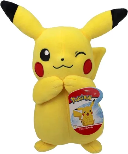 Vista 7 de Pokémon Peluche Eevee de 8 pulgadas, detalles auténticos, juguetes para niños