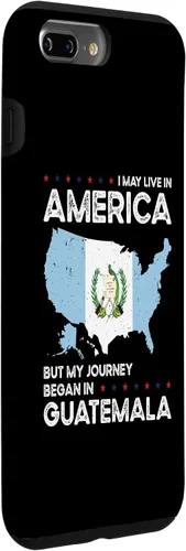 Vista 18 de Funda para iPhone 17, diseño de patriota guatemalteco estadounidense