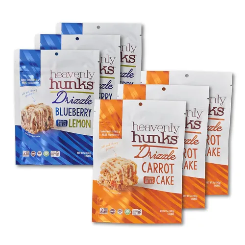 Vista 11 de Heavenly Hunks - Galletas de arándanos con gotas de limón - Bolsa de 5 onzas (paquete de 6)