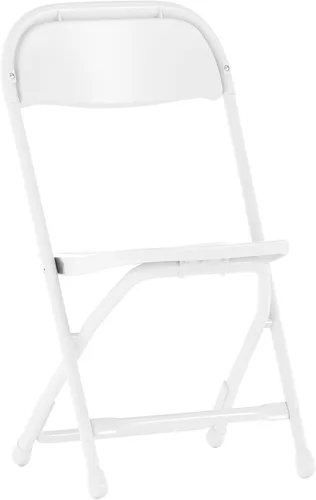 Vista 23 de Flash Furniture Paquete de 2 sillas plegables de plástico negro para niños