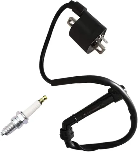Vista 6 de FZJDSD 3YF823700000 1 bobina de encendido y bujía compatible con Yamaha Raptor 660R YFM660R Grizzly 660 Rhino 660 YFM660FA 2001-2008 Reemplazar
