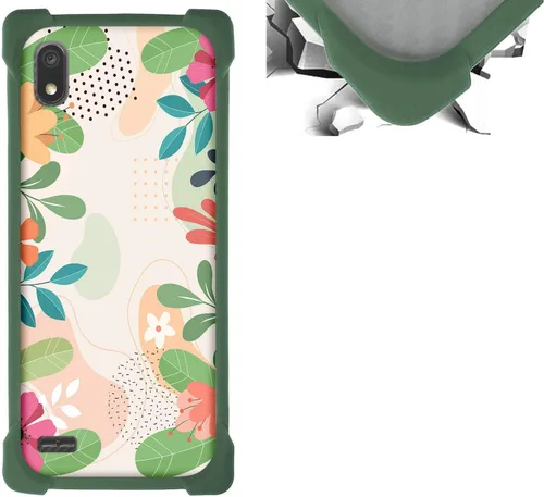 Vista 47 de jioeuinly Funda compatible con ZTE Blade X1 5G Phone Case PC Backplane + cubierta de silicona suave marco XSH