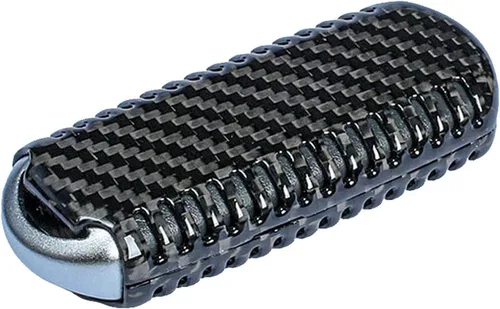 Vista 5 de Funda para llavero de fibra de carbono genuina para Mazda 2 3 Axela 5 6 Atenza 8 CX-3 CX-4 CX-5 CX-7 CX-9 MX-5 Miata para Toyota Yaris para Scion iA