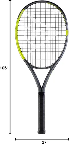 Vista 3 de Dunlop Sports SX Team 260 - Raqueta de tenis preencordada