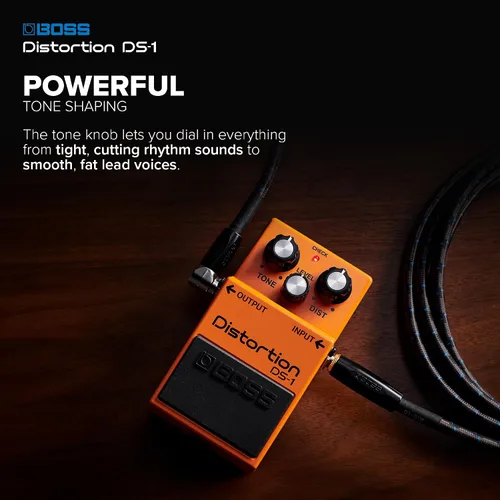 Vista 5 de BOSS DS-1 pedal de distorsión