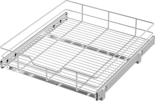 Vista 24 de Organizador de gabinete extraíble de 9 pulgadas de ancho x 17 pulgadas de profundidad, cajones deslizantes para organizadores de cocina