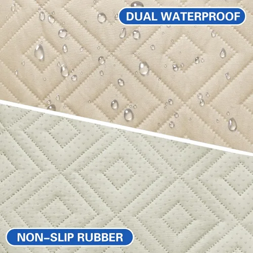Vista 3 de Manta Impermeable para Sofá para Perros 2026 (30"x53") Cómoda Alfombrilla de Sofá de Dos Plazas para Mascotas con Respaldo Antideslizante, Forro