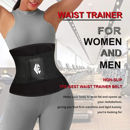 Vista 2 de ChongErfei - Faja reductora para mujeres y hombres, cinturón para adelgazar y perder peso, faja moldeadora adelgazante