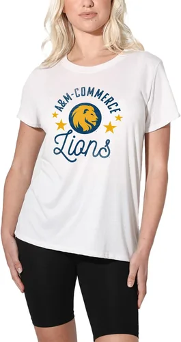Vista 262 de Colección oficial de camisetas sueltas para mujer, color blanco