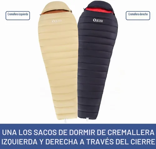 Vista 6 de Ultralight Down Sleeping Bag for Adults, 600 Fill Power Backpacking