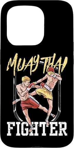 Vista 14 de iPhone 16 Muay Thai Fighter Martial Arts Hobby Boxing Case
