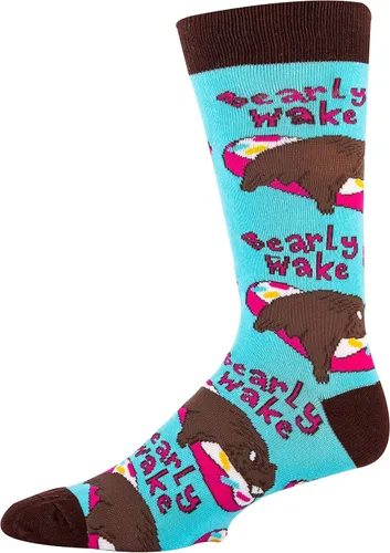 Vista 3 de ooohyeah Womens Colorful Novelty Wild Life Animal Crew Socks, Funny Cotton Causal Fashion Dress Socks