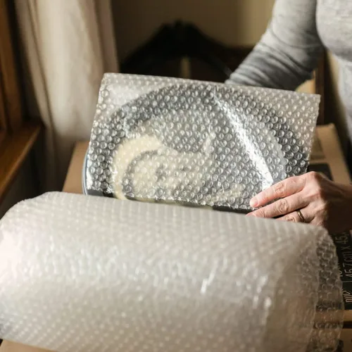 Vista 3 de Rollo de burbujas para protección de embalaje Duck, Transparente