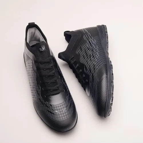 Vista 2 de ZVC Tacos de fútbol para hombre, zapatos de fútbol para exteriores, interiores, entrenamiento, césped, zapatos de fútbol para jóvenes, niños