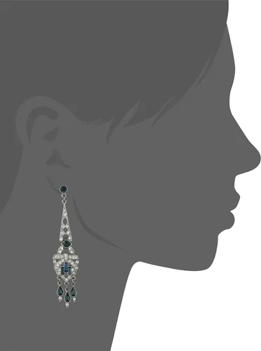 Vista 2 de Ben-Amun Jewelry Eclipse Collection Shooting Star Swarovski Crystal Joyería moderna para mujer