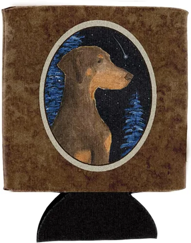 Vista 62 de Caroline's Treasures SS8447CC Starry Night English Bulldog - Enfriador para latas o botellas, lavable, funda plegable con aislamiento para bebidas