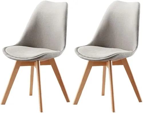 Vista 46 de Sillas de comedor modernas, silla lateral tapizada para el hogar, silla auxiliar para sala de conferencias, silla de comedor, silla de comedor sin