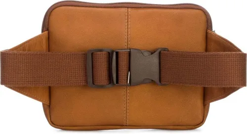 Vista 5 de Le Donne Riñonera de cuero - Riñonera elegante y de moda - Riñonera de diseñador para hombres y mujeres - Bolsa de viaje para todas partes y uso