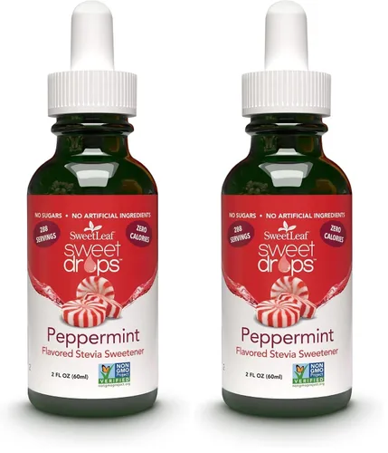 Vista 23 de Stevia líquida Sweetleaf, 2 onzas Gotas dulces, extracto orgánico de hoja de stevia, cero calorías, sin eritritol, sustituto del azúcar