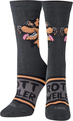 Vista 2 de Cool Socks Calcetines para mujer, animales, perros y cachorros, divertidos y bonitos