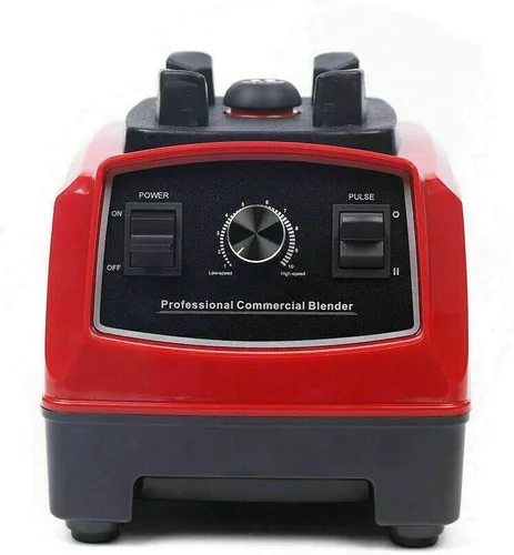 Vista 7 de Mezclador eléctrico de jugo, batidora, trituradora de hielo, mezclador de cocina multifunción, mezclador de grado comercial, alta potencia, 2L, 1500
