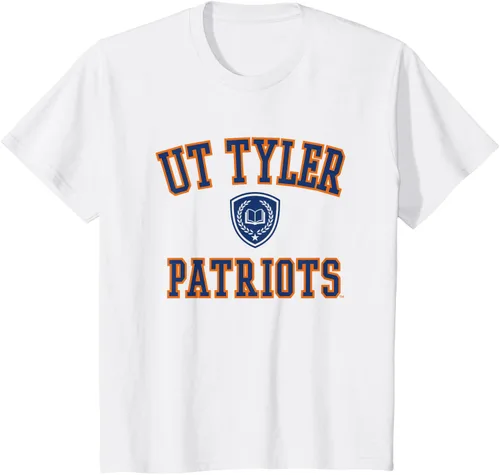 Vista 3 de Camiseta oficial de Texas Tyler Patriots Varsity, Blanco