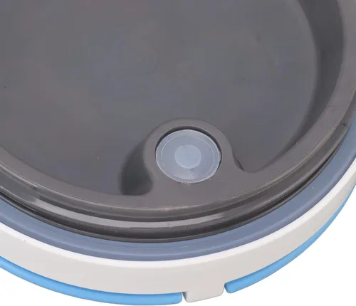 Vista 8 de Tarro de comida aislado al vacío para comida caliente, de triple capa, reutilizable, de acero inoxidable, a prueba de fugas, almacenamiento