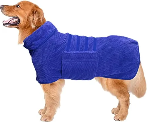 Vista 18 de Geyecete Pineapple Grid - Toalla de baño súper absorbente para perros y gatos, de secado rápido, color verde, talla XS