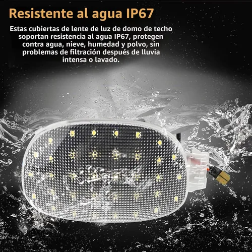 Vista 6 de Cubierta de luz LED blanca para Dodge RAM 1500 Dakota Neon Caravan